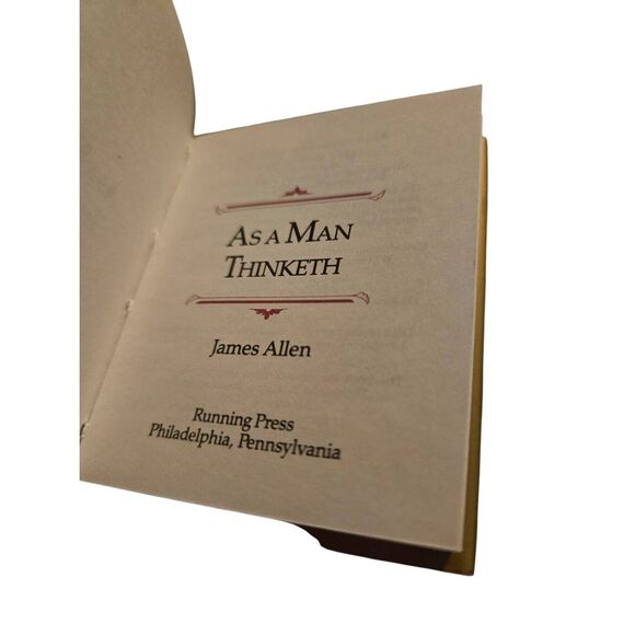As a man thinketh by James Allen - running press - Picture 5 of 5